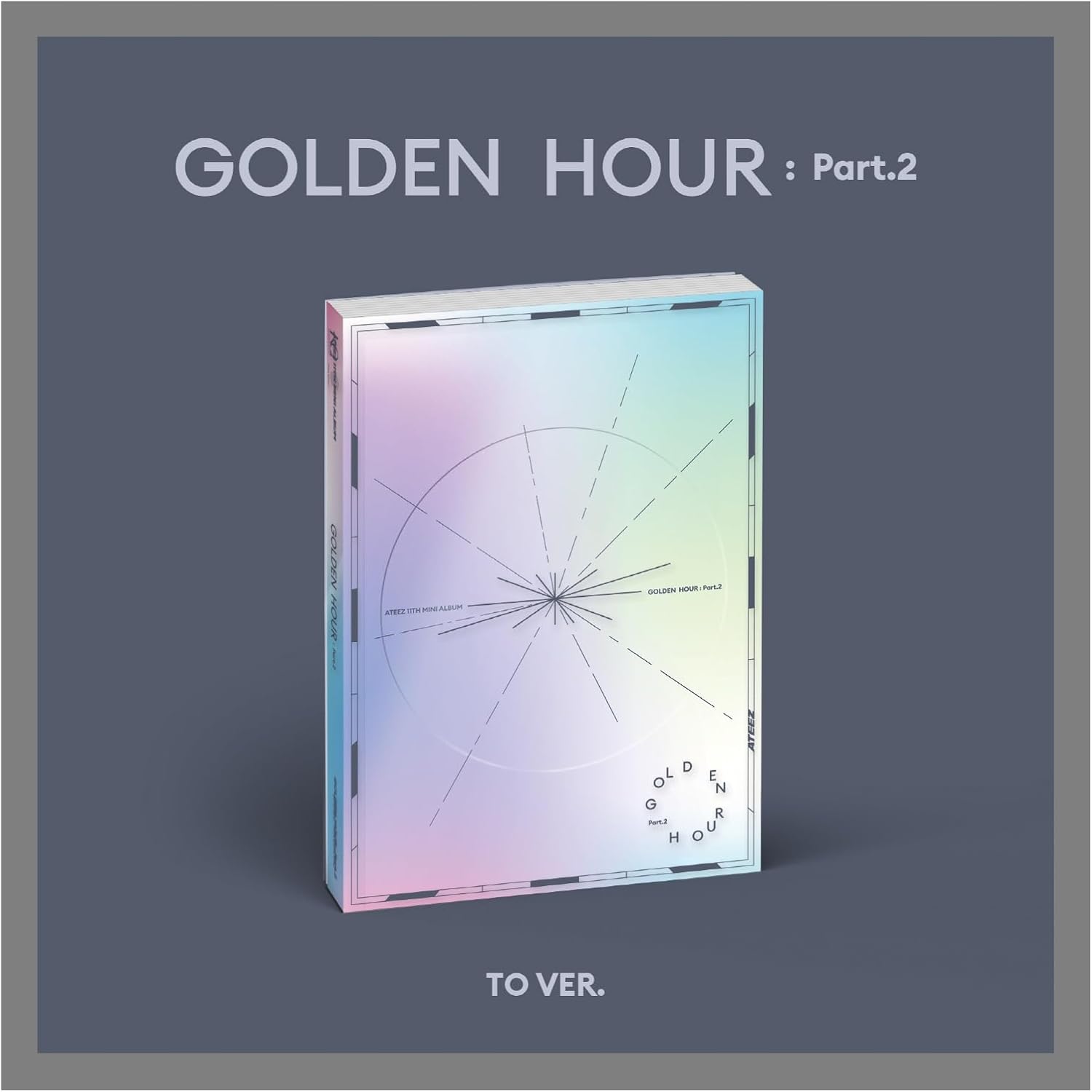 AT'EEZ GOLDEN HOUR Part.2 11th Mini Album with Tracking Sealed ATZ (Digipack 8 Version Set)
