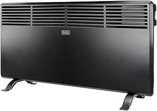 BLACK+DECKER Bxcsh1800E Convector Heater, 1800 W, Steel, Black