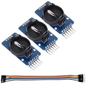 3PCS High Precision DS3231 AT24C32 IIC Real Time Clock Module Board Timer Memory Module Beats Replace DS1307 + 10P Jumper Cable