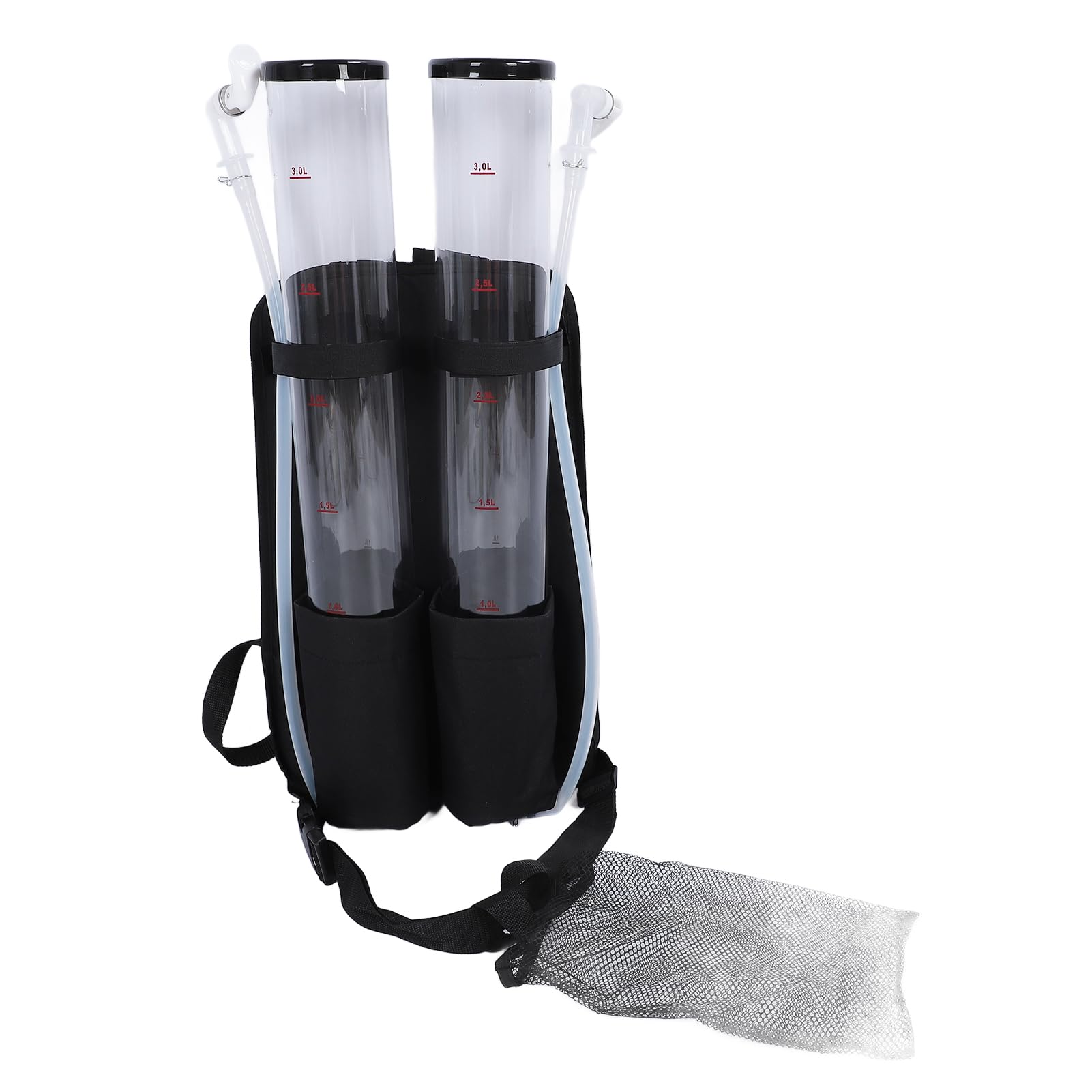 Duokon Distributore di Bevande per Zaino da 6 Litri Doppi Serbatoi da 3 Litri Distributore di Bevande Portatile per Birra e Vino con Spallacci Imbottiti per Feste Camping Bar