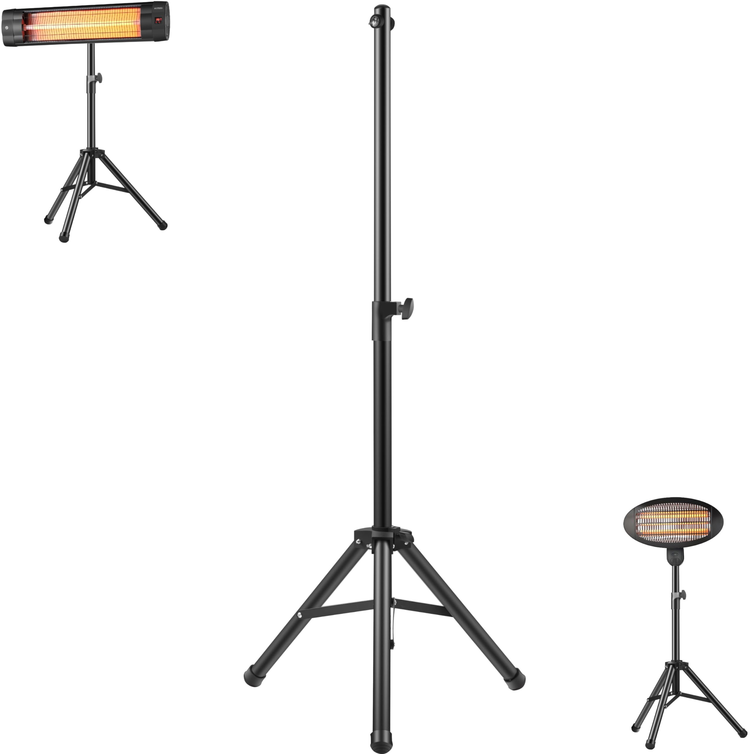 Echos Soporte universal para radiador, soporte para radiador, soporte móvil, trípode para terraza, telescopio, trípode, trípode