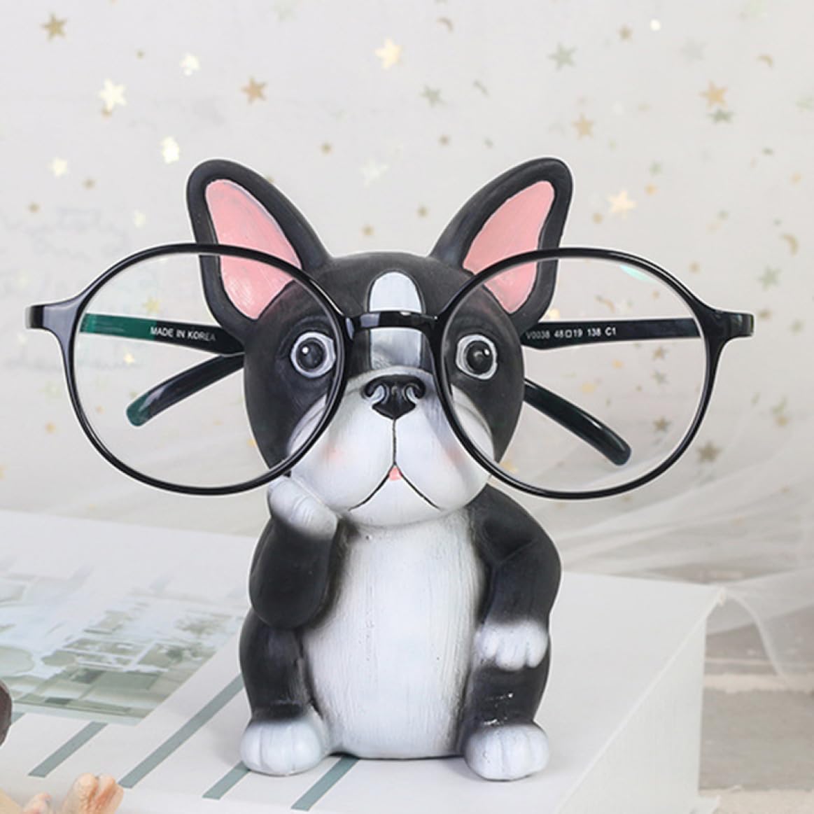 【ハンドメイド】メガネ置き Amazon.co.jp: オブジェ おしゃれ 室内のインテリア小物 メガネ掛け F