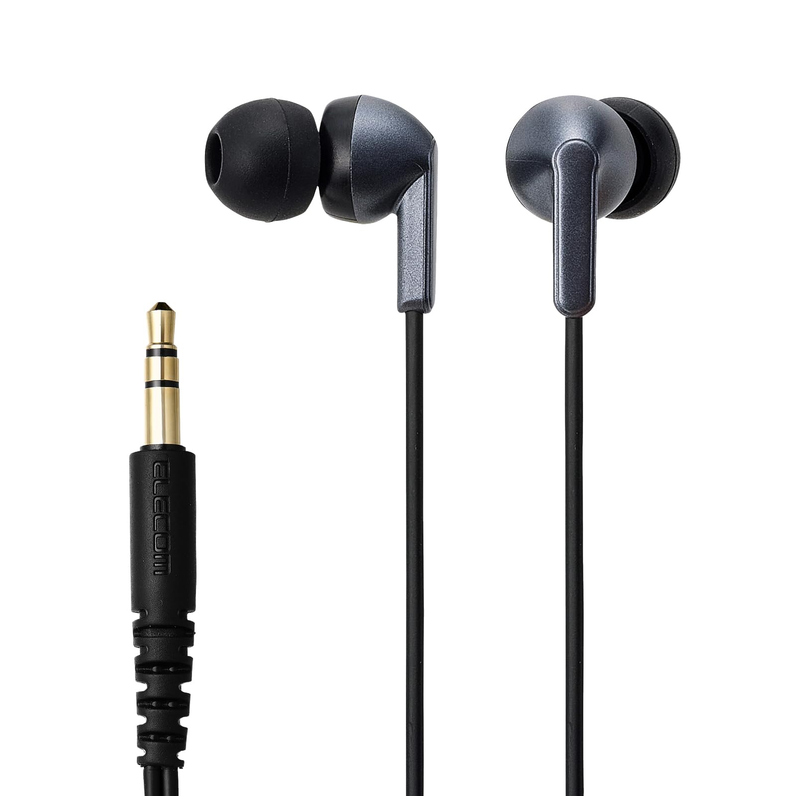 Amazon.co.jp: エレコム イヤホン 有線 カナル型 3.5mm 3極 ケーブル長
