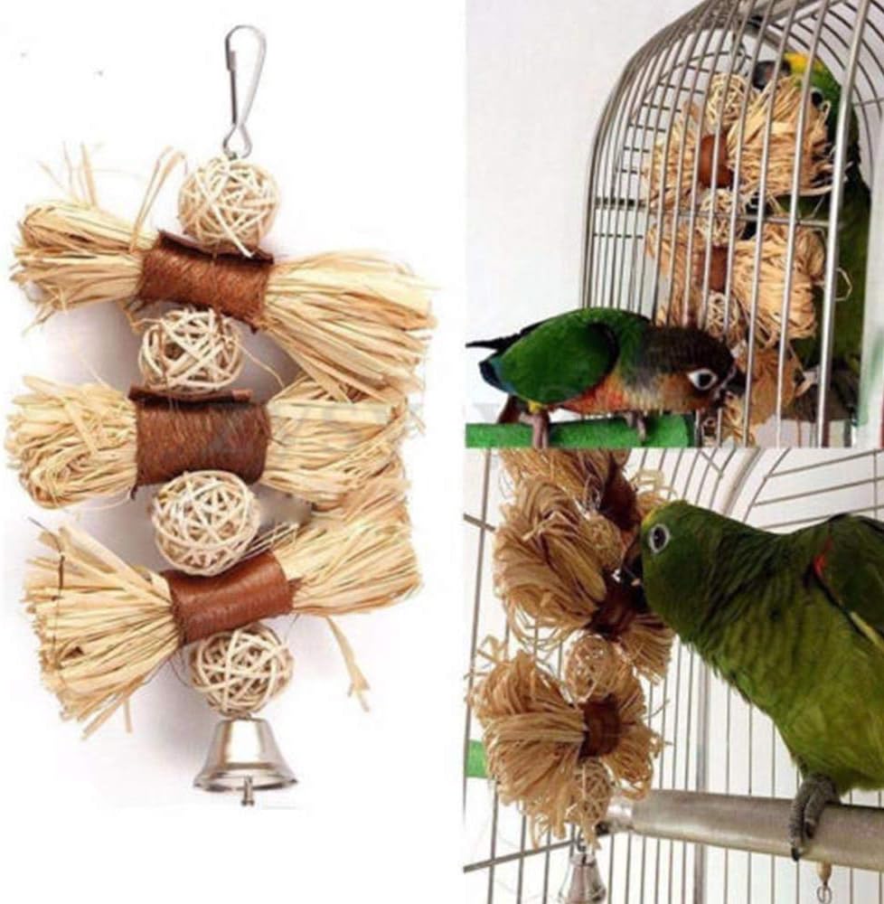 Bird Toys Pet Parrot Conure Cockatiel Parakeet Budgie