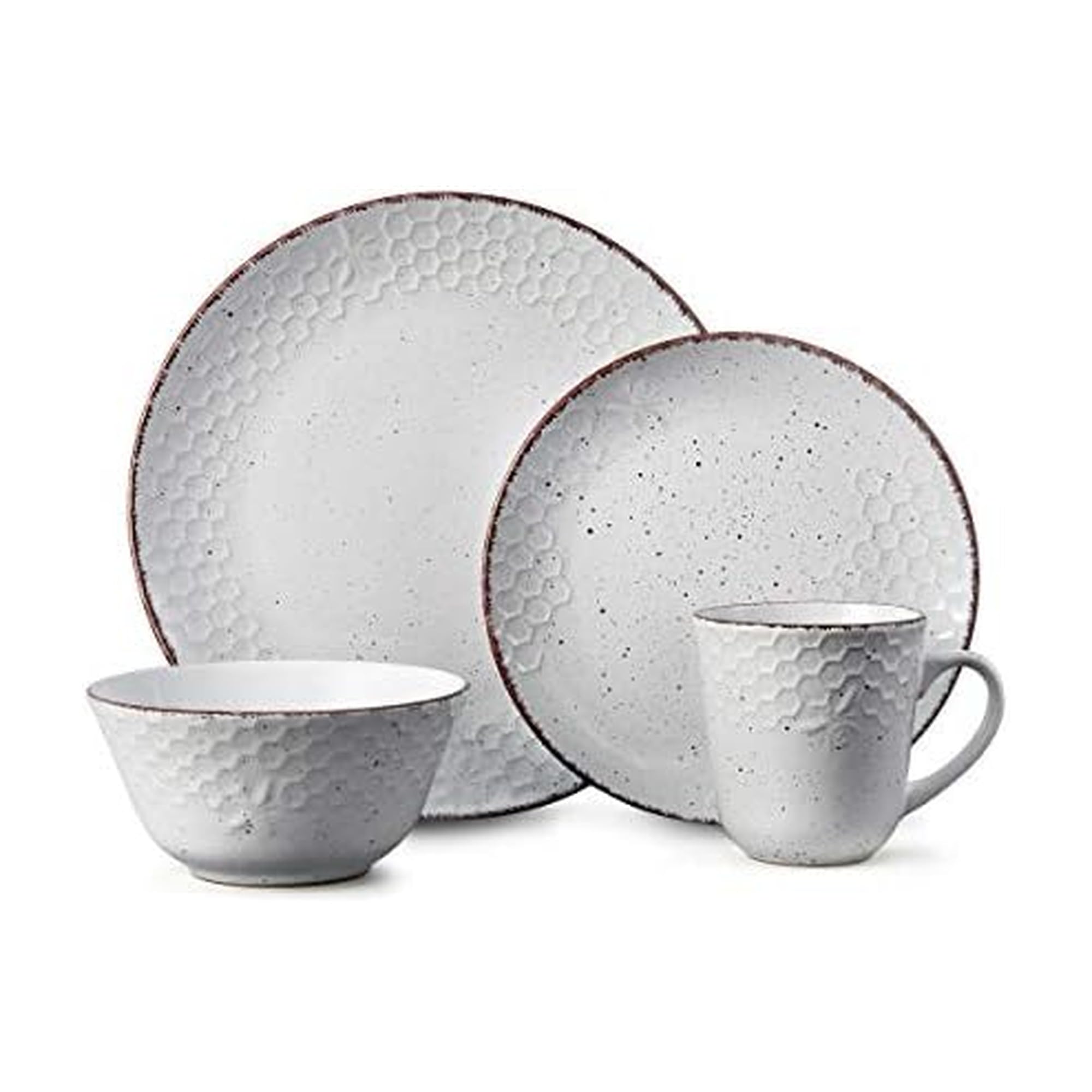 Pfaltzgraff Bumble Bee 16 Piece Dinnerware Set, Service For 4