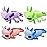 XSLWAN Blue Axolot PlushGreen Axolot Plush Pink Axolot Plush and Purple Axolot Plush Plush Stuffed Toy Soft Throw Pillow Kids Birthday Gift for Holidays, Birthdays4PCS