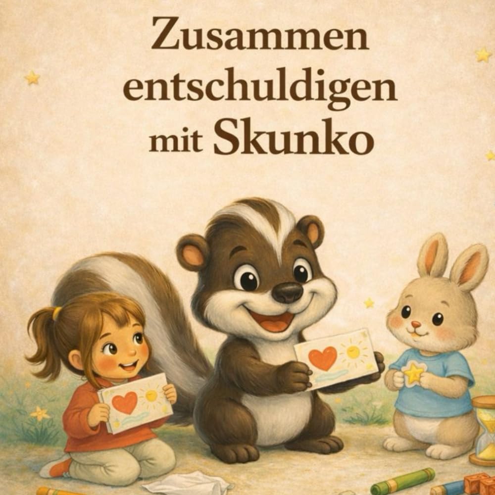 Zusammen entschuldigen mit Skunko (Skunko lernt den Alltag)