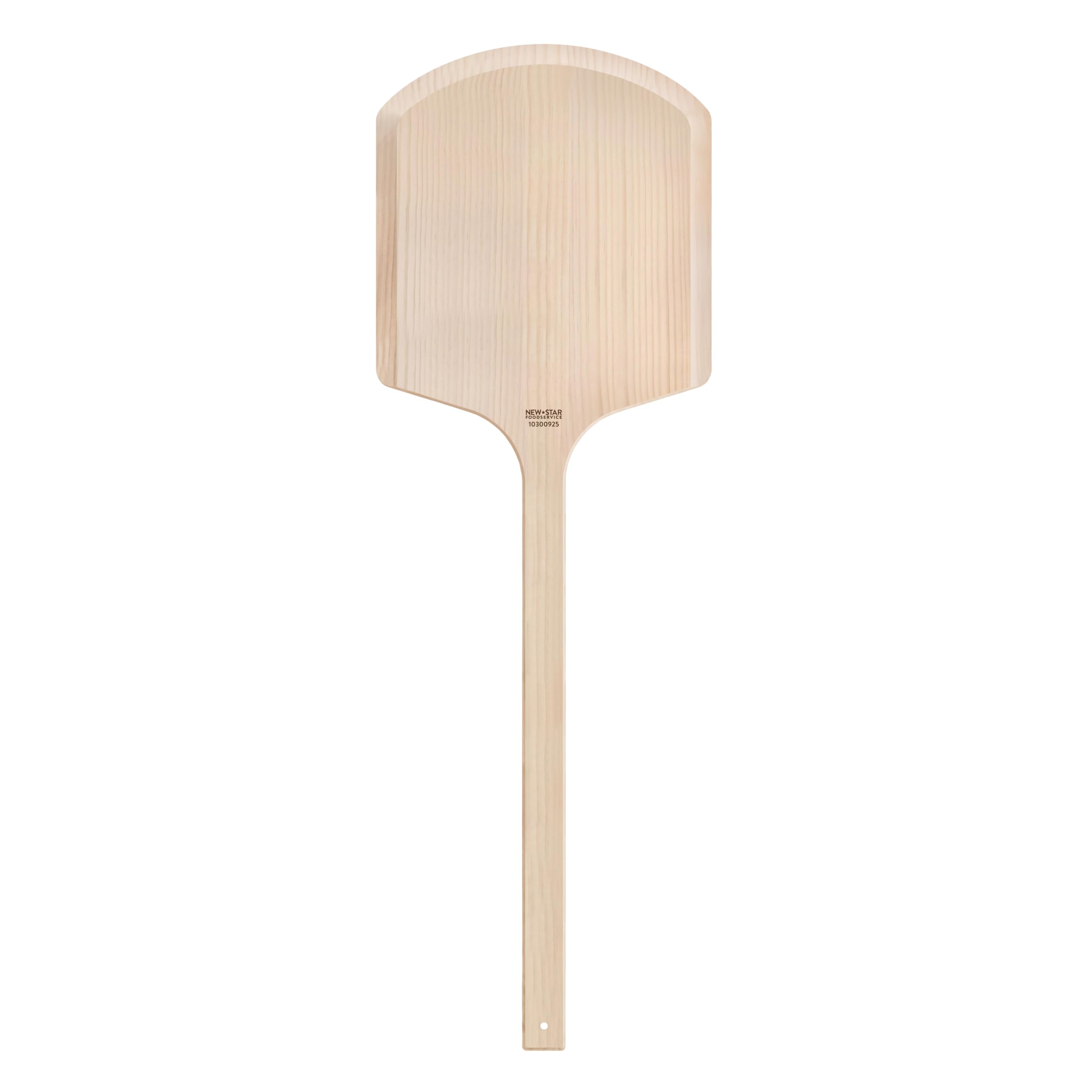 New Star Foodservice 50325 Wooden Pizza Peel, 16"L x 14"W, 42" Overall