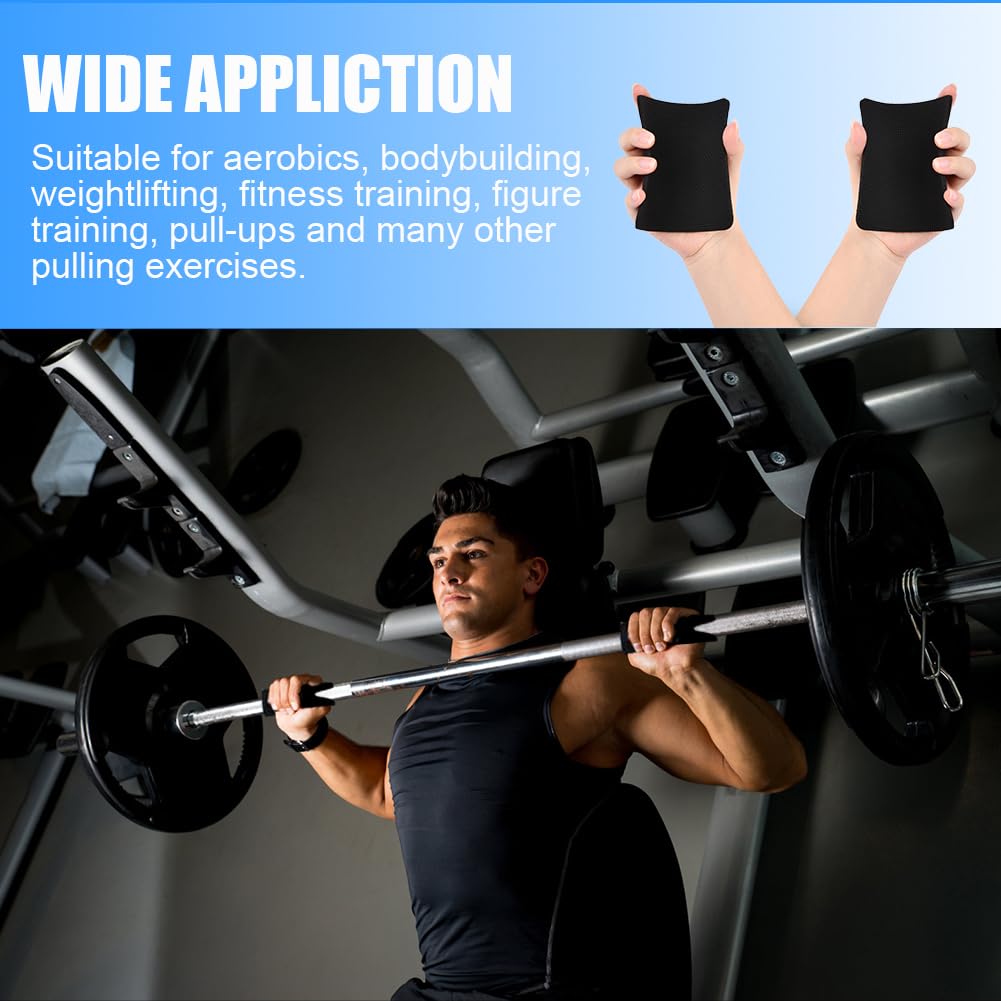 Cinghie da Polso per Sollevamento Pesi, Ganci per Trazione, Multi Grip per Allenamento Forza Powerlifting