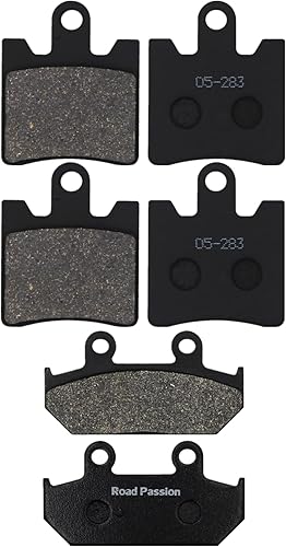 Road Passion Pastillas de Freno Delantero Posterior para Suzuki AN 250 Burgman 1998-2006 AN 400 Burgman 1999-2000