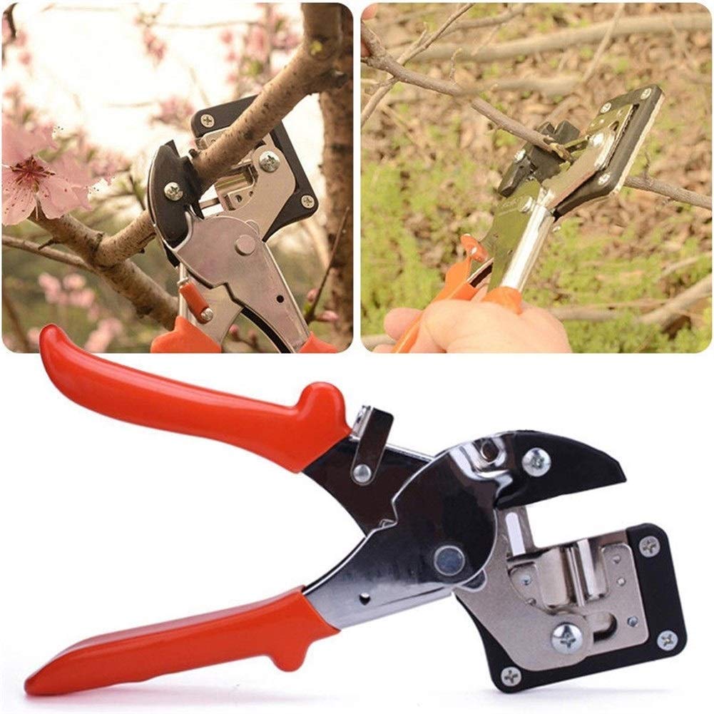 WLP Gartenschere Gartenschere Baumschneidewerkzeug Garten Engraft Pfropfwerkzeug Obstbaum-Baumschere Schere Pfropfen Schneidwerkzeug