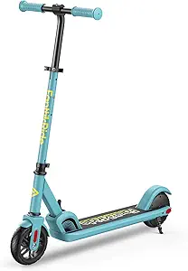 FanttikRide C9 Electric Scooter for Kids 8-12, Adjustable Handlebar Height for Riders 3.9-5.2 ft, 132 lbs, Up to 40 mins Continuous Time, 5 Miles Range, 2 Safe Max Speed 6/10 MPH