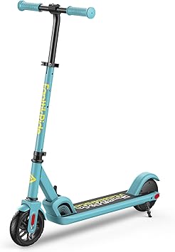 FanttikRide C9 Electric Scooter for Kids 8-12, Adjustable Handlebar Height for Riders 3.9-5.2 ft, 132 lbs, Up to 40 mins Continuous Time, 5 Miles Range, 2 Safe Max Speed 6/10 MPH