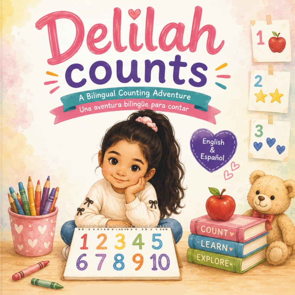 Let's Count with Delilah!: Aprende los números en inglés y español