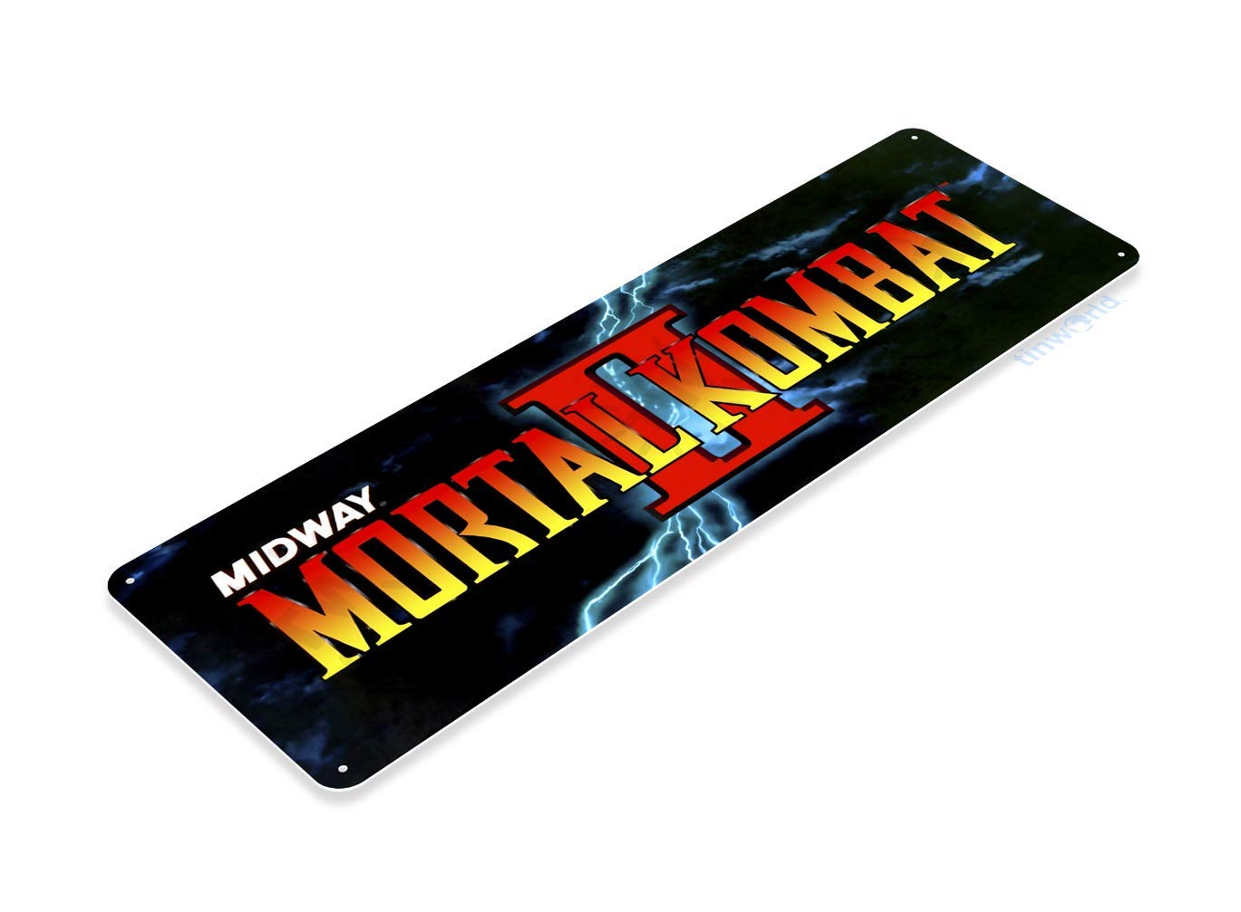 Amazon.com: Tinworld Tin Sign: Mortal Kombat 2 Arcade Shop Game