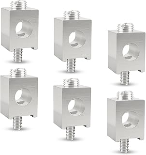 4-2/0 Neutral Lug Kit Circuit Breaker Ground Lugs Fit for Electrical Connections, Aluminum Grounding Lugs (6PCS)