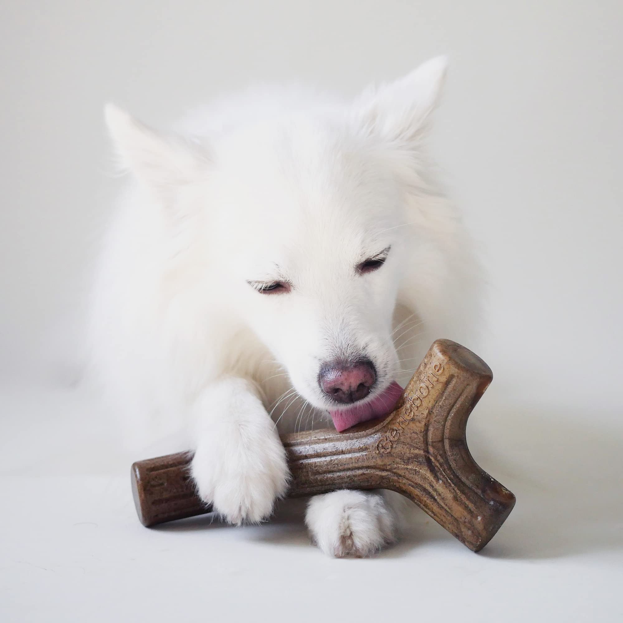 Benebone 2-Pack Indestructible Maplestick/Zaggler for Aggressive Chewers Long Lasting Tough Boredom Breaker for Dogs Real Bacon and Maple Wood Flavour - Image 2