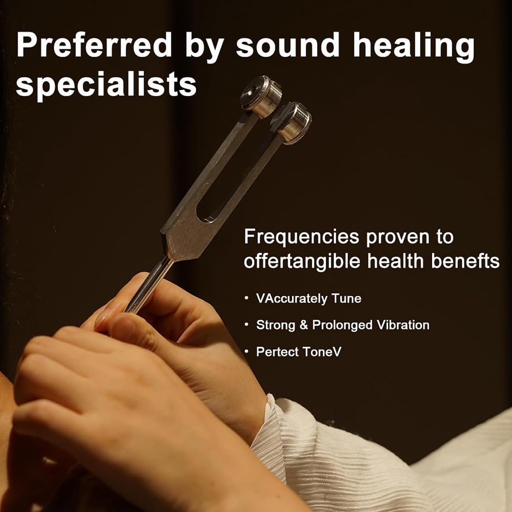 Set Diapason Terapia Sonora - 4 Frequenze (128Hz, 136.1Hz, 256Hz, 384Hz) Per Guarigione E Meditazione - Foto 5