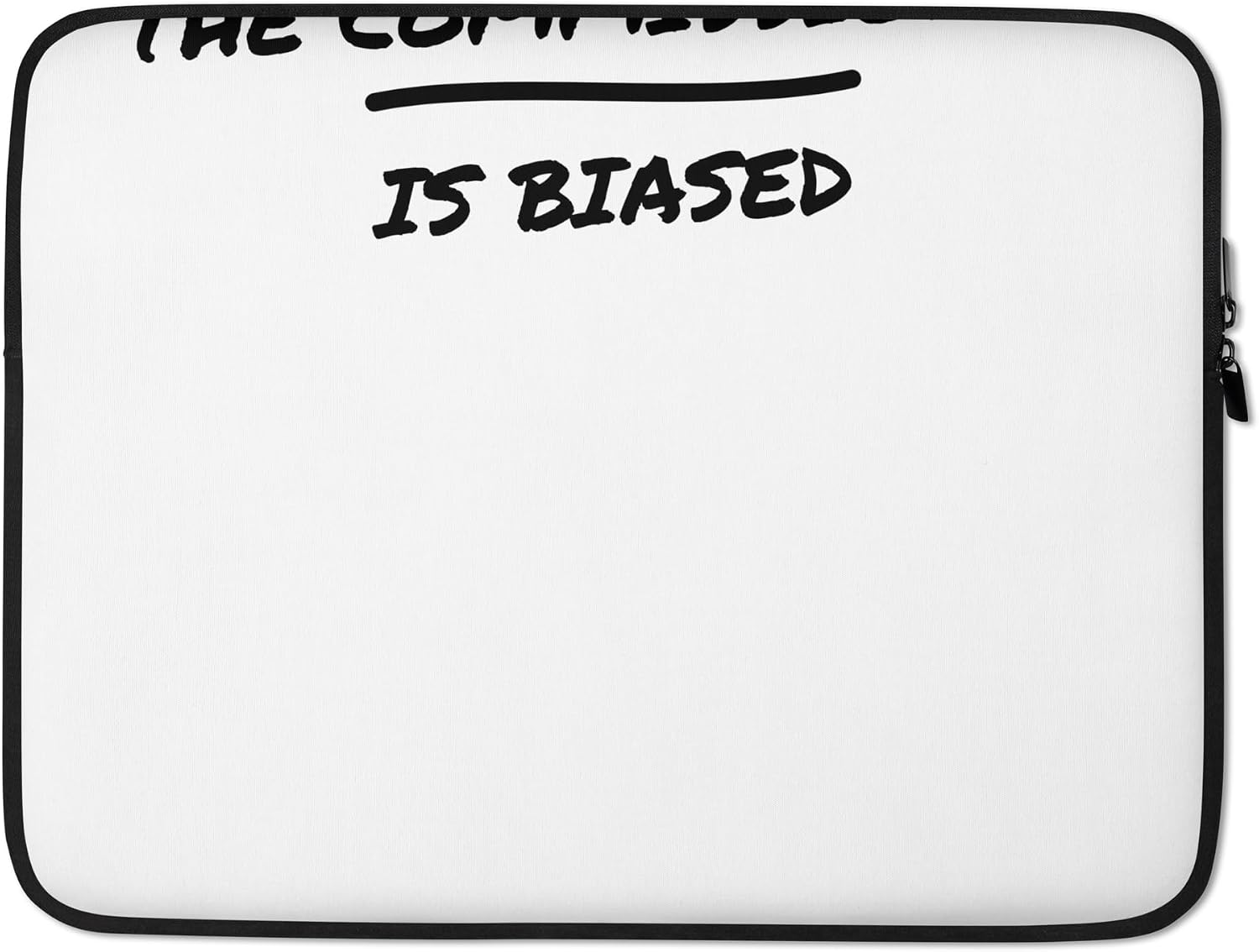 Fantasy Football - The Commissioner is Biased - League Life Graphic Laptop Sleeve