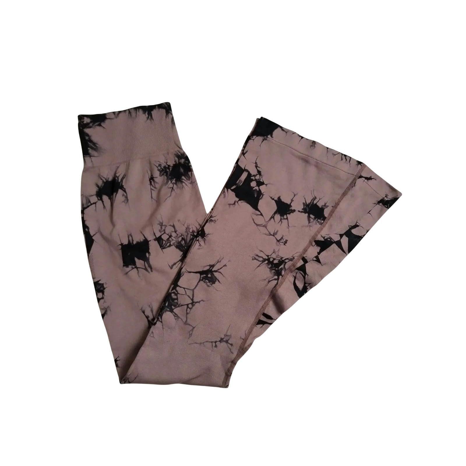 Pantaloni da yoga da donna a vita alta leggings da palestra senza cuciture leggings tie dye pantaloni da yoga per allenamento controllo della pancia