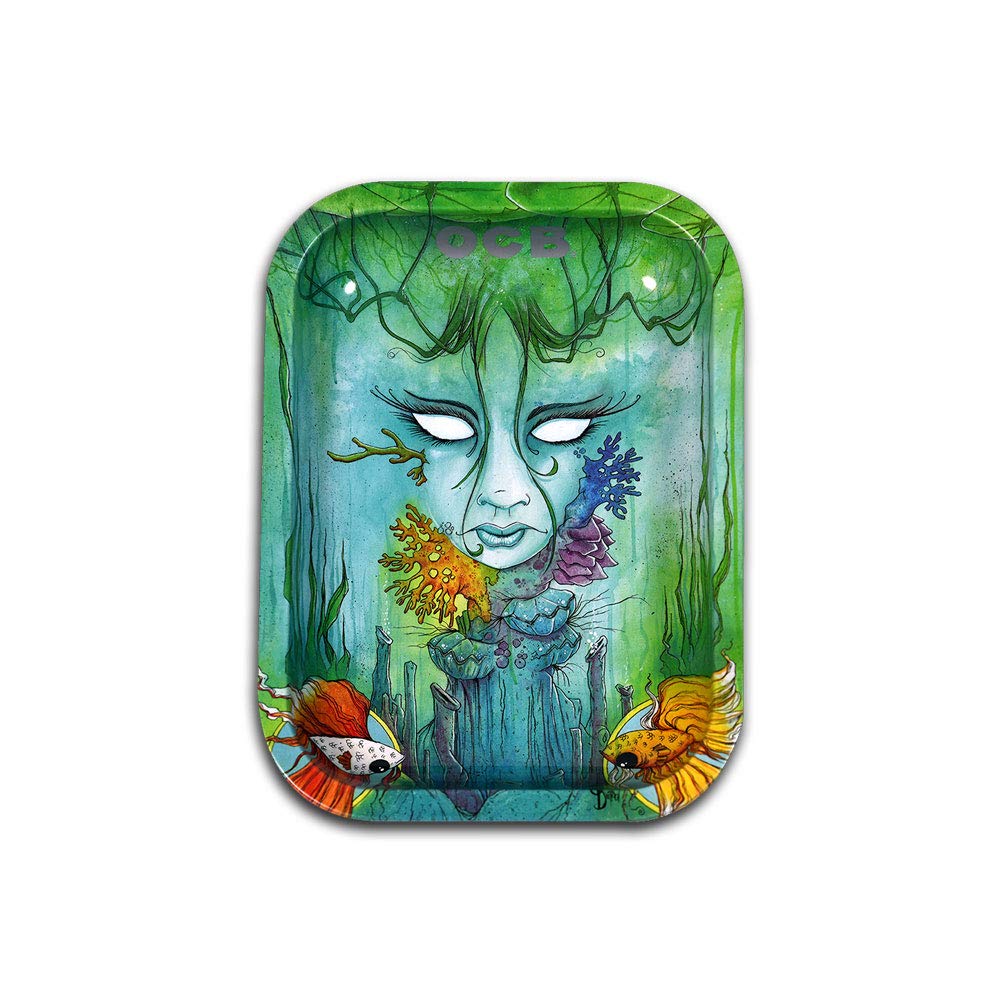 OCBLimited Edition Metal Rolling Tray - Brackish / 5.5"x7.5"