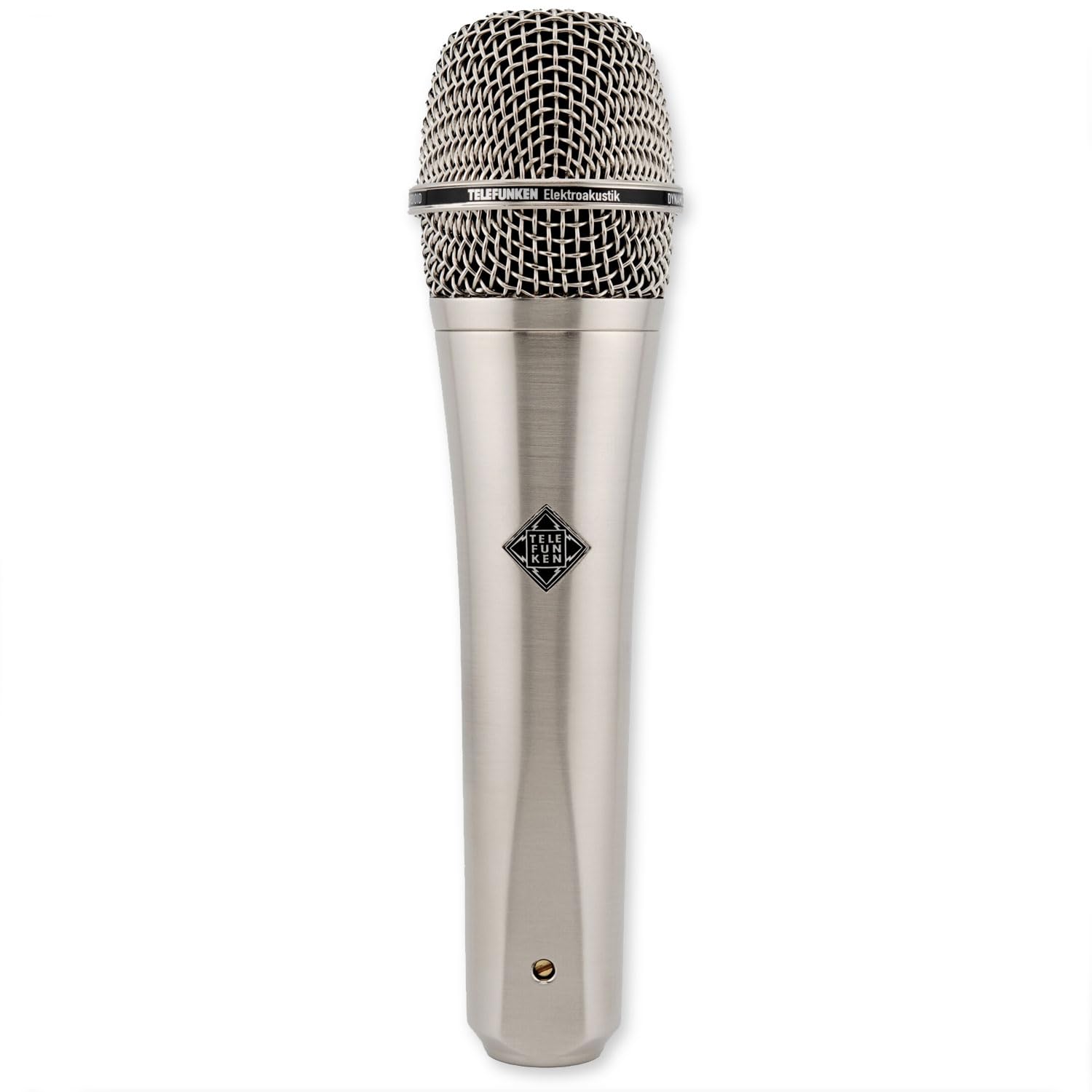 Telefunken M80 - Microfono dinamico satinato, con cavo keepdrum XLR