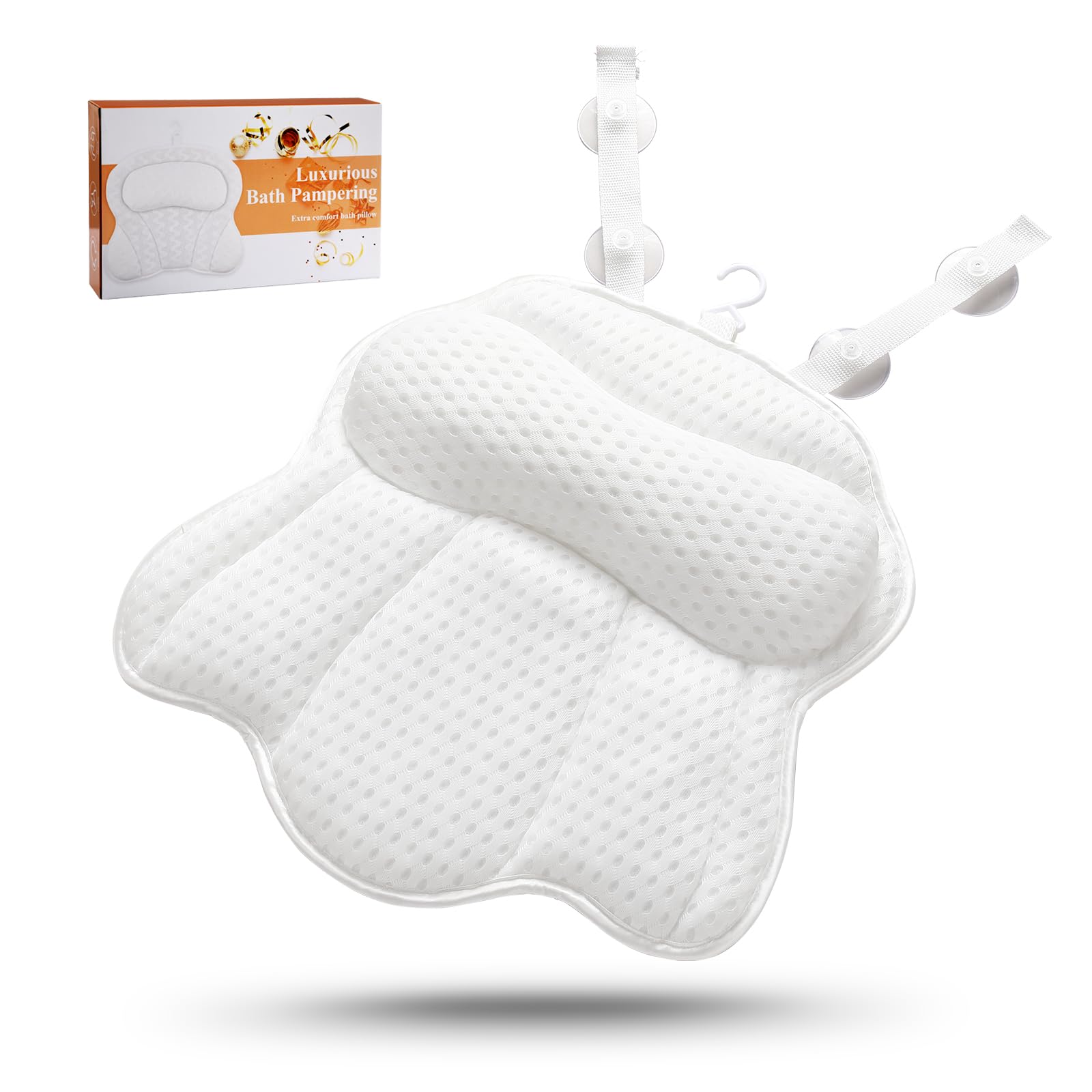 Anti Slip Bath Pillow for Tub