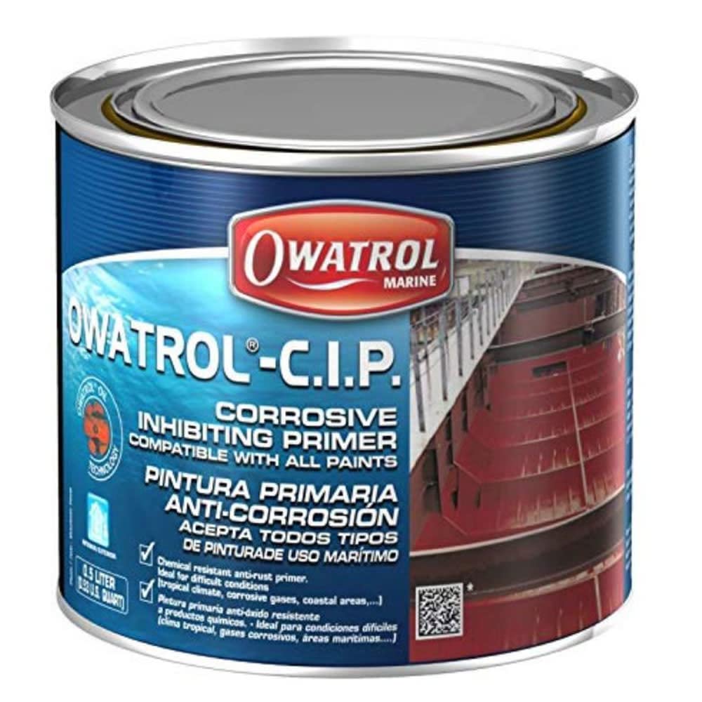 OWATROL MARINE C.I.P. 0,75 Liter Spezialprimer für rostige und Metall-Untergründe (0,75 Liter)