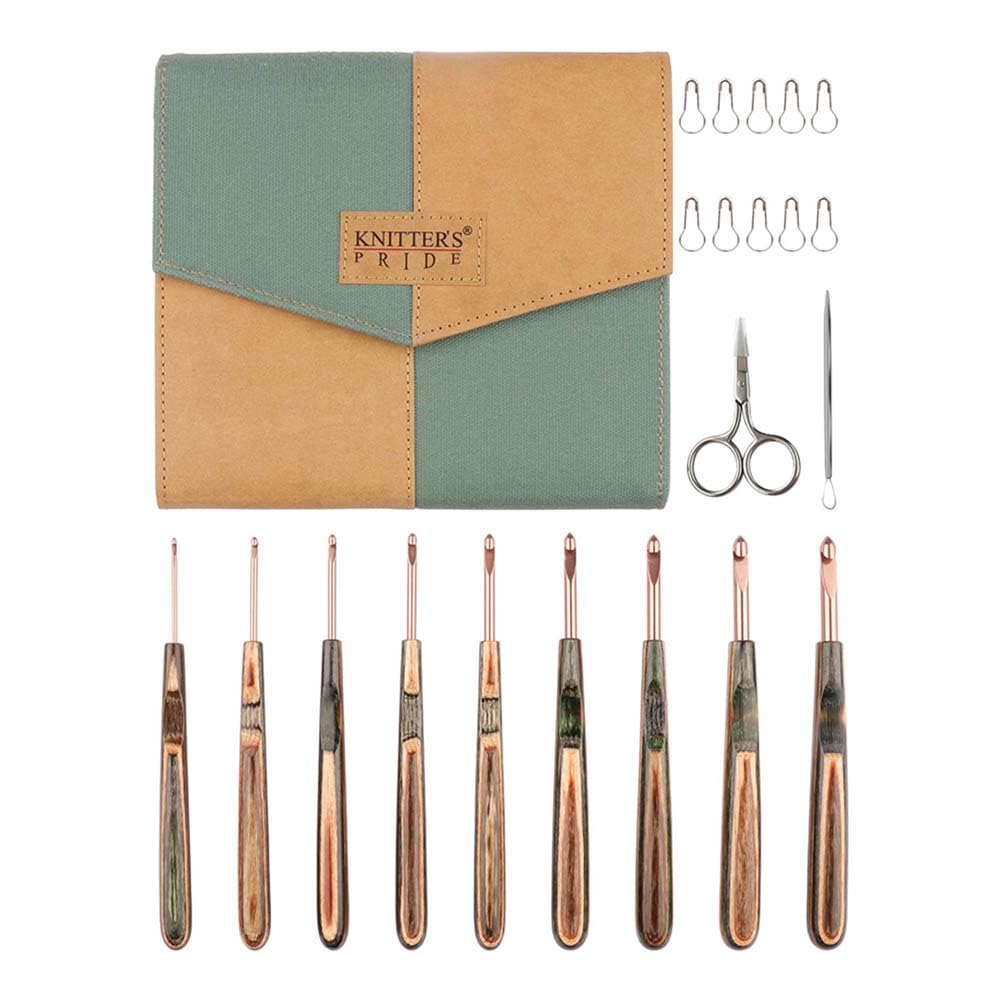 Amazon.com: Knitter's Pride Terra Deluxe Single-Ended Crochet Hook