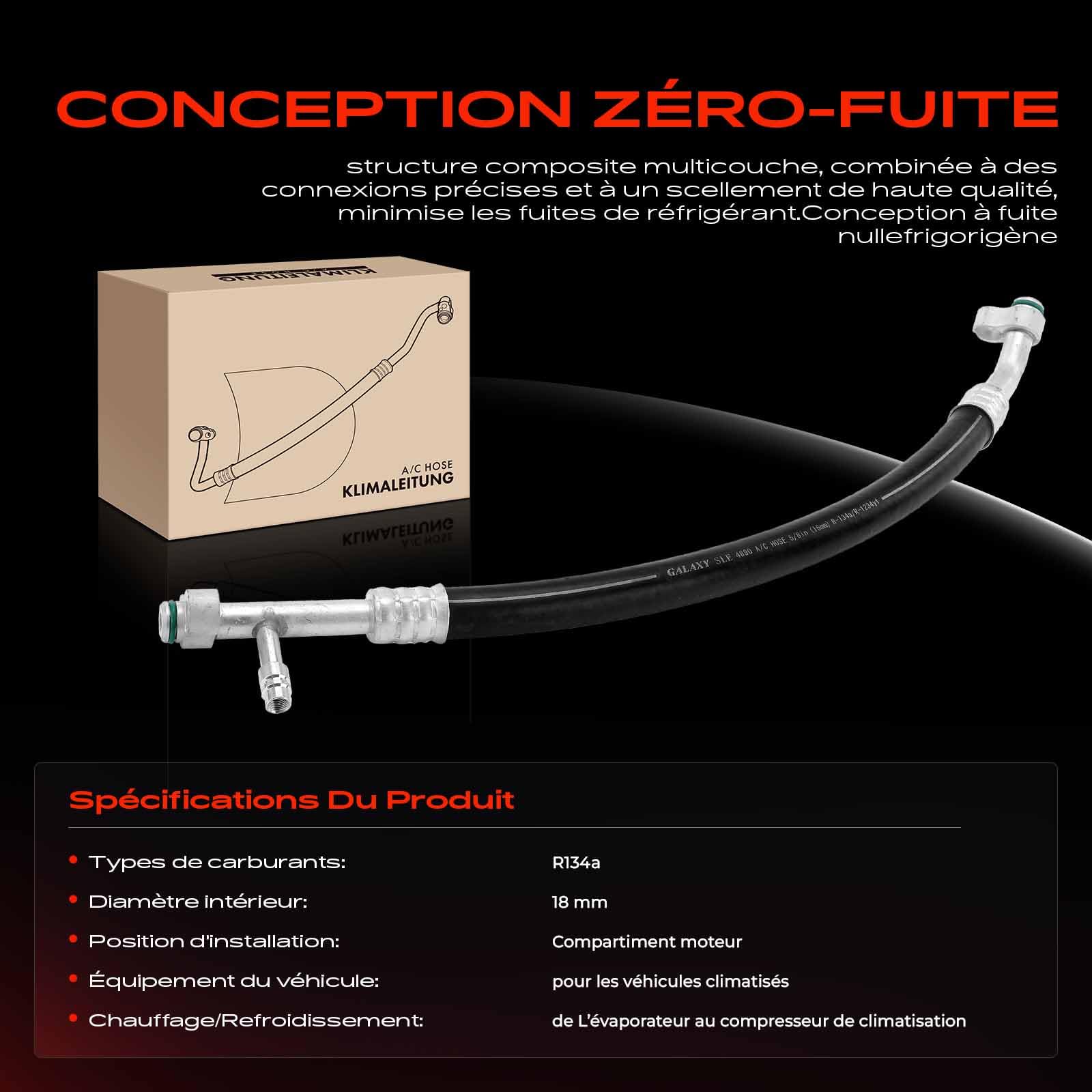 Frankberg Conduite de Pression Climatisation Diesel Remplacer# 9644725180