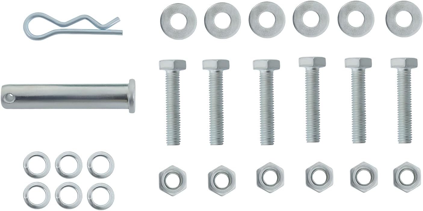 Autoparts 4.96 W x 21.93 Heavy Duty Bolt on Compact Tractor Grab Hooks 2 Receiver Replacement for 1025R 2320 2520 2720 2025R 2032R 2038R 3032E 4010 4100 4110 4115