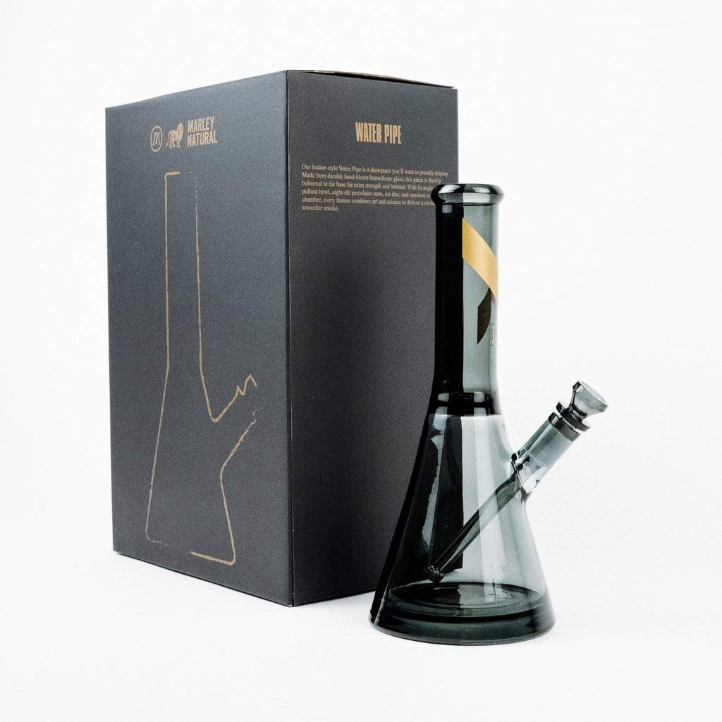 Marley Natural Bong - Bong de vidrio de borosilicato (31 cm, diámetro de 50 mm)