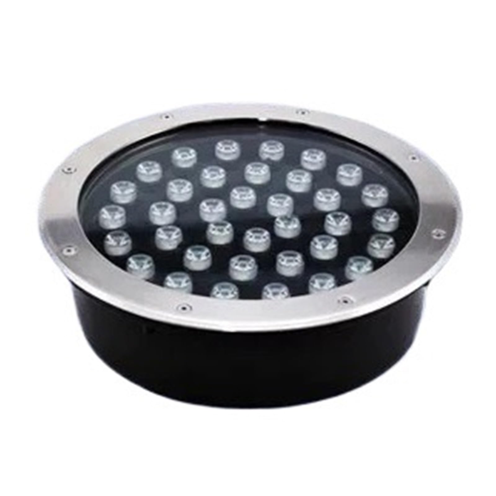 ERETYRET 36W LED Outdoor Ground Garden Floor Underground Buried Lamp Spot Landscape Light Bright Energy Efficient(Warm White)