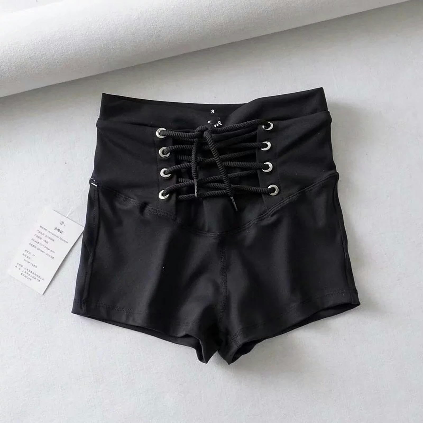 Short Femme Pantalon De Fitness Décontracté, Pantalon De Yoga À Corde Serré, Short Sportif À Taille Haute À Séchage pour Femmes