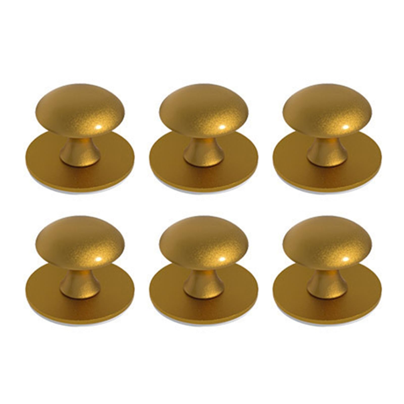 Yrohgkpn A Of 6 Uto Dhesive Cabinets Knobs Steel Not Drill Hardware Simple Installs For Drawers Glass Door Bathroom Cabinets Steel Pulls