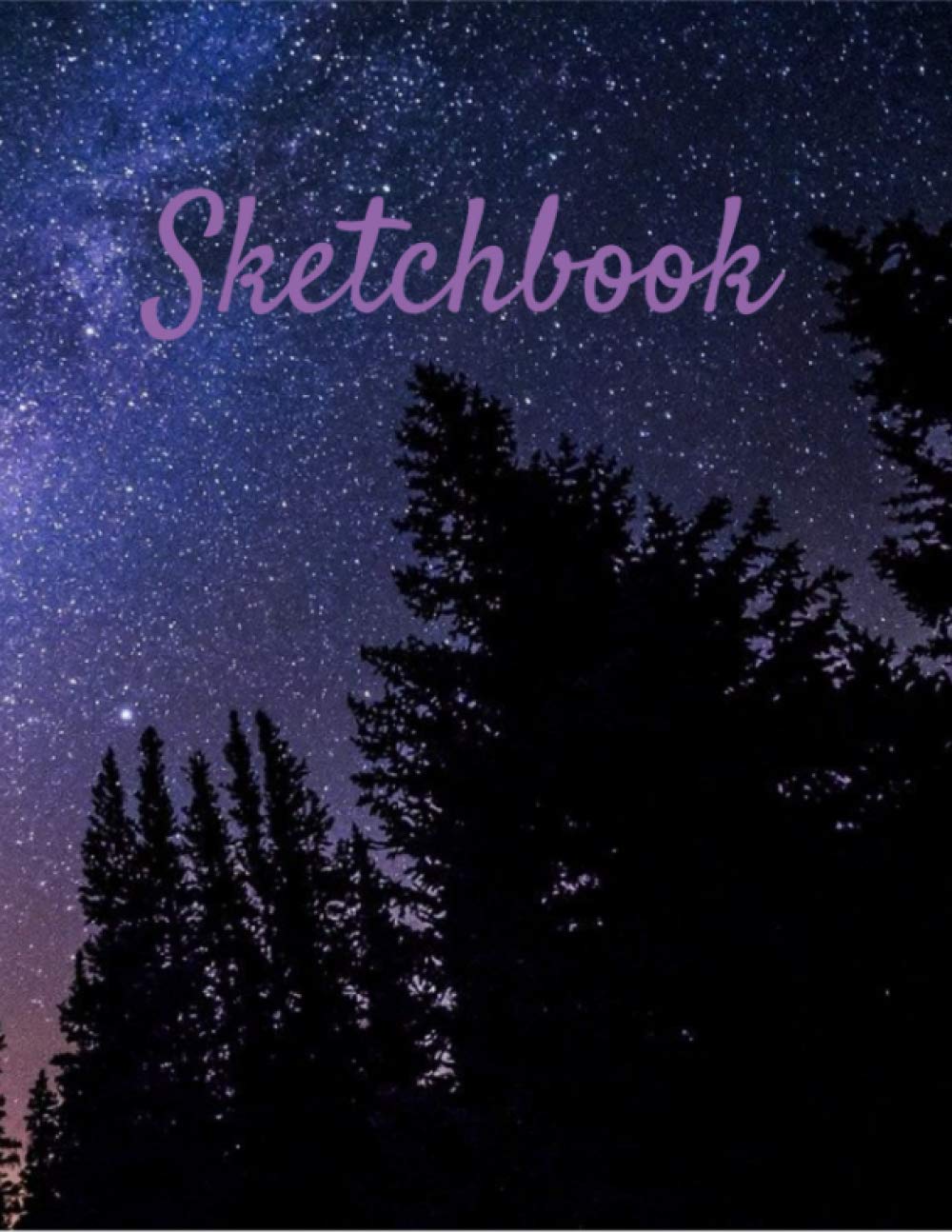 Bleedproof Sketch Book: Notebook for Drawing, Writing, Painting, Art Sketches, 111 Pages, 8.5x11