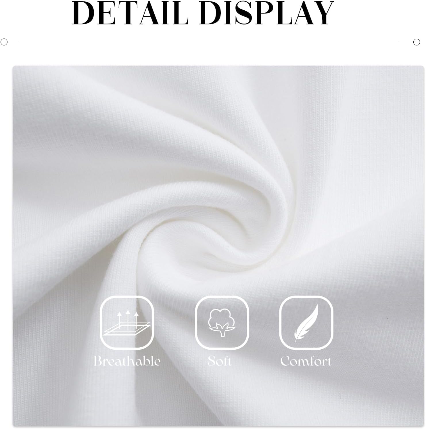 Womens Oversized Cotton T Shirts Crewneck Short Sleeve Tops Heavyweight Casual Loose Fit Drop Shoulder Fashion Tees - Image 6