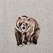 Bear Embroidered Iron on Patch