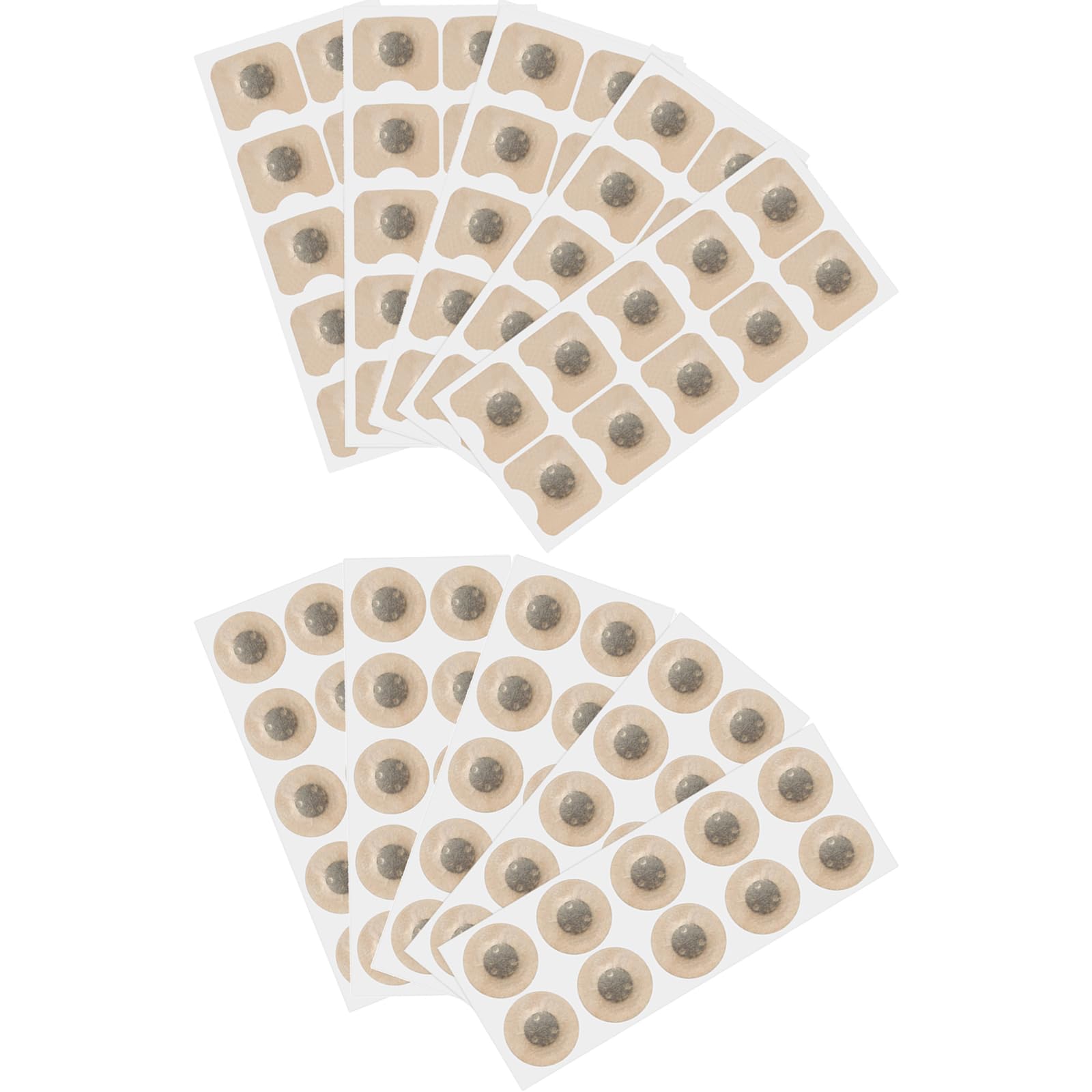 Breathing Nasal, 10 Sheets Magnetic Nose Patch Dilator, Strip Starter Kit, Boost Oxygen, Reduce Snoring, Improve Sleep Quality, Sweat Resistant, Skin Safe Nasal Strips, Strength Snoring Solution