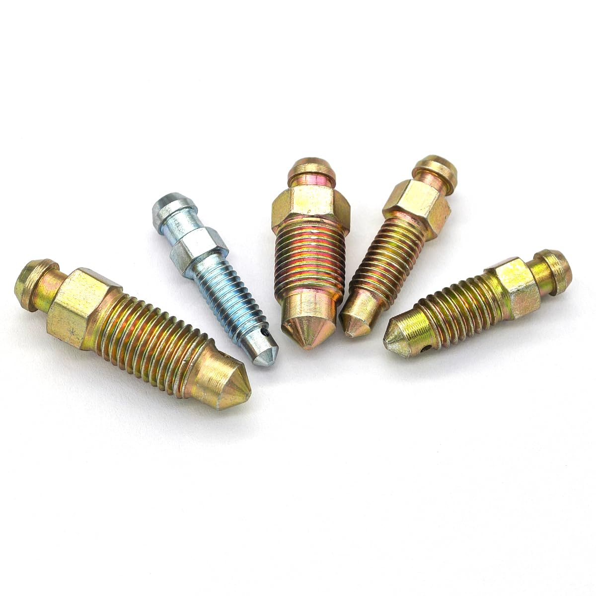Vis De Purge Moto M10x1mm 4 Avec Capuchons Anti-Poussière | Pour