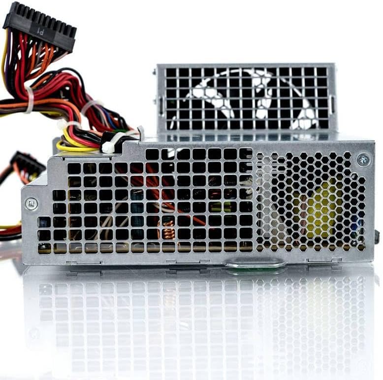 Side view of the 240W power supply unit, showing the cooling fan and ventilation grilles.