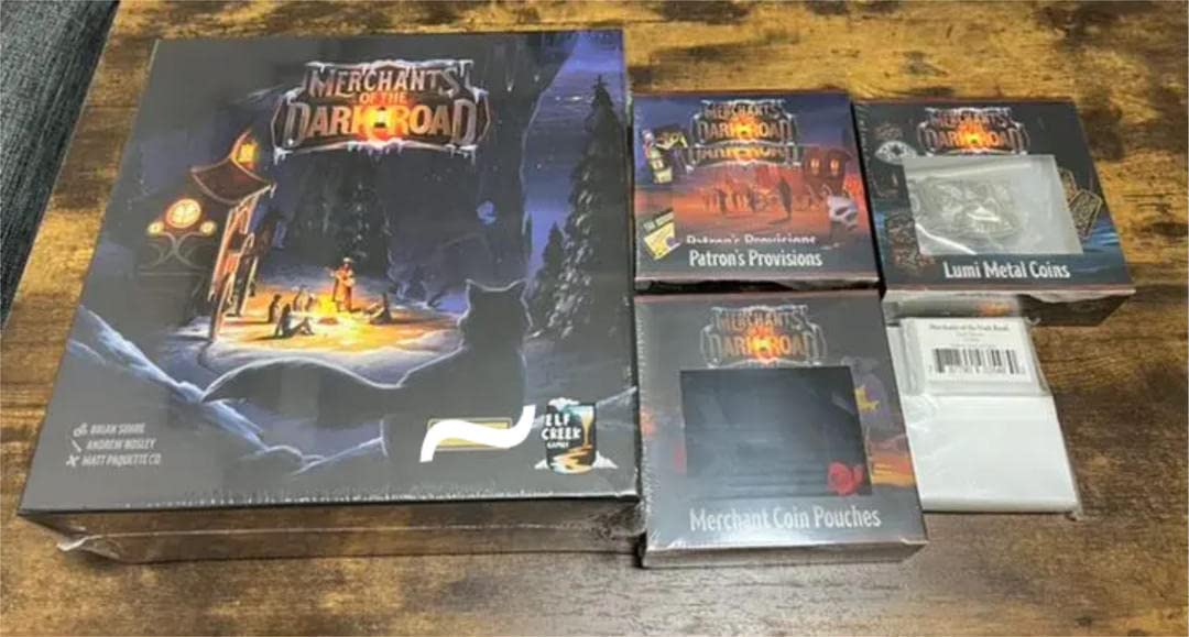Amazon | Merchants of the Dark Road ボードゲームセット英語版