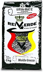 Erva Mate Rei Verde Moída Grossa A Vácuo 1 Kg Chimarrão