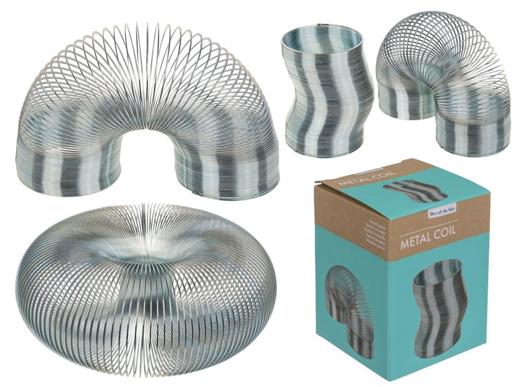 Molla a spirale in metallo: resistente molla a spirale per giochi per bambini