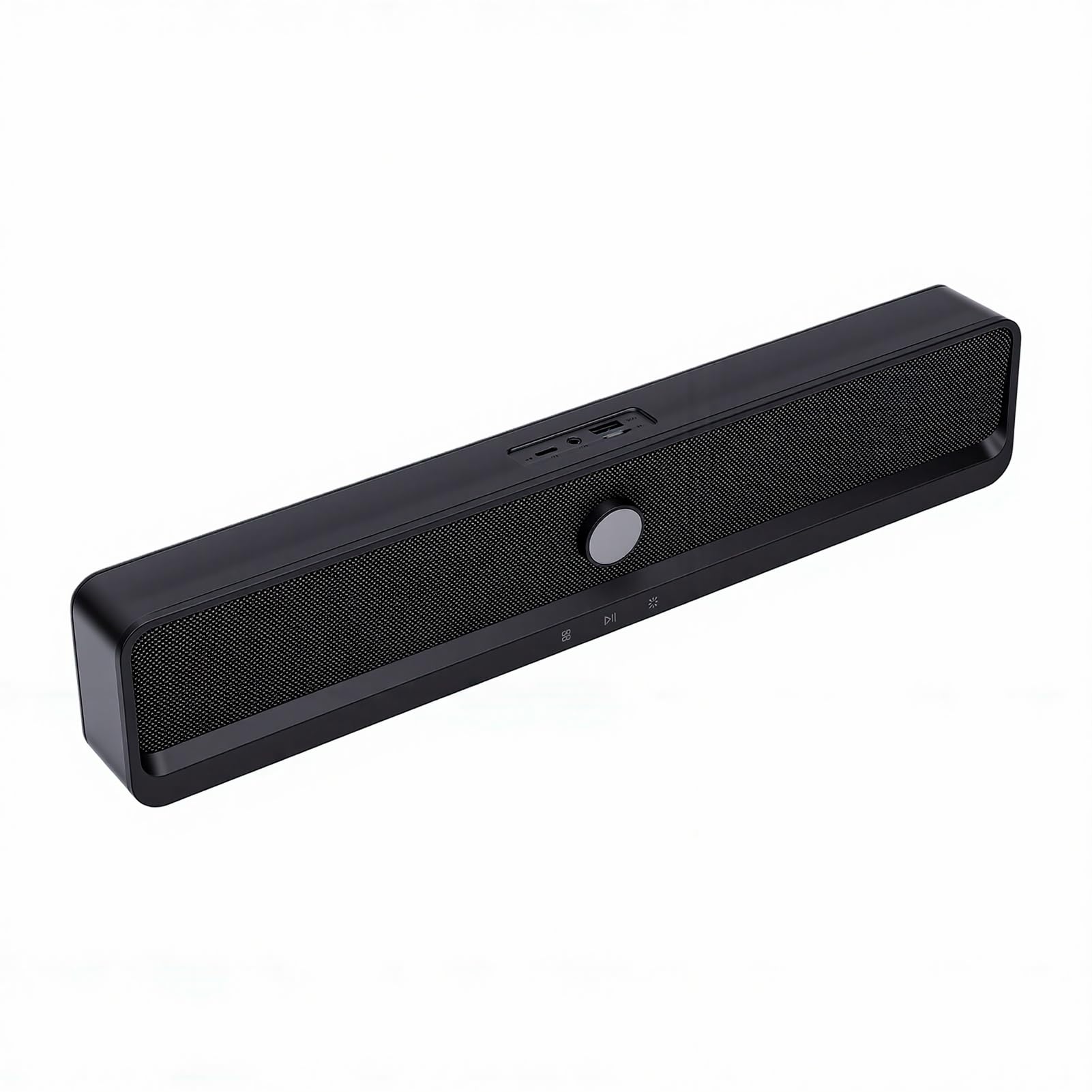 ASHATA Altoparlante RGB PC Bluetooth 6.0, Alimentato USB, Canale 2.0 per