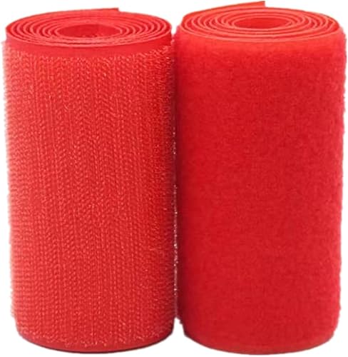 Miniatura 8 de Cinta de velcro para coser de 4 pulgadas, 3.9 in de ancho, tiras de fijación no adhesivas para tela, manualidades, decoración del hogar, ropa,