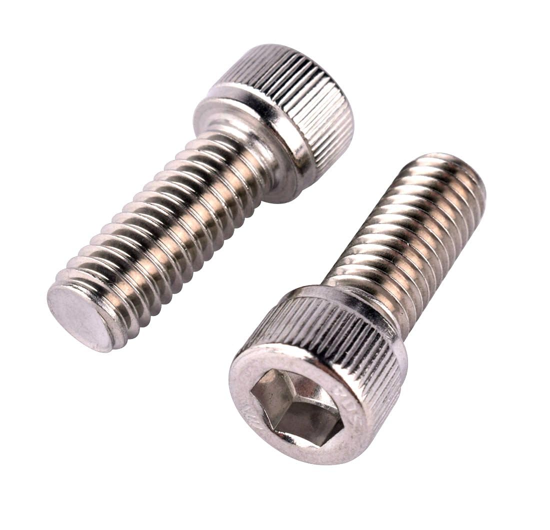 1/4-20 x 1-1/2" Socket Head Screw Bolt (1/4" to 2" Available), Allen Hex Drive, 304 Stainless Steel 18-8, Machine Coarse Thread UNC, Quantity 20Pcs