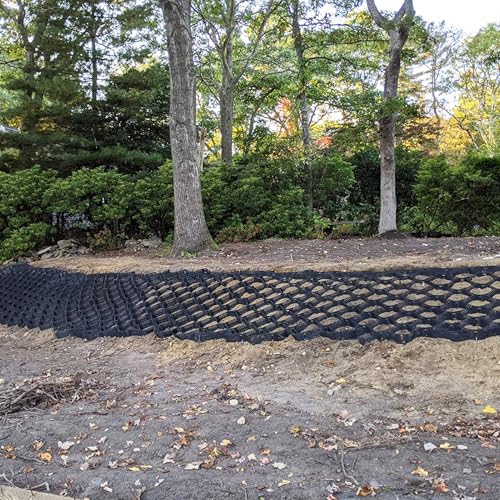 Rejilla de suelo para pendientes, 1 x 5 m, 3 pies a 33 pies, adoquín de grava, camino de jardín, solut de suelo
