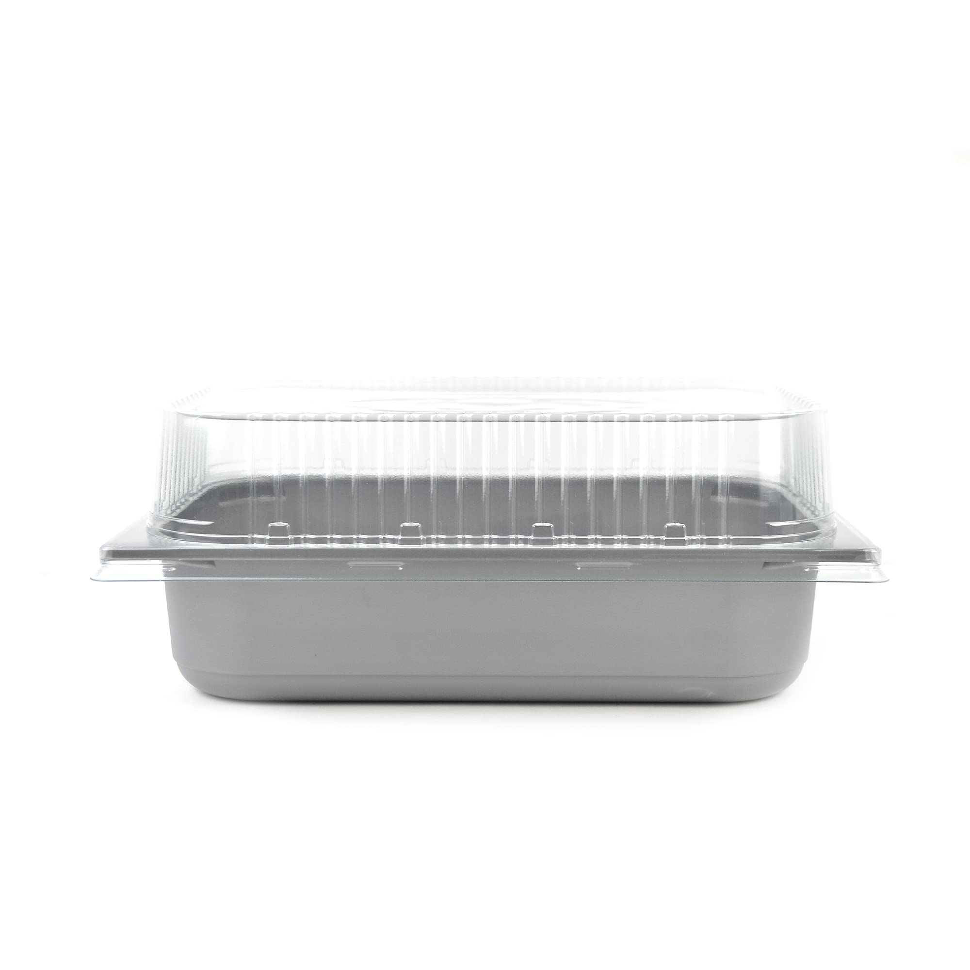 due esse s.n.c. di sabatini aldo & c. PZ 10 VASCHETTA CON COPERCHIO LT 6,5 LT PER GELATO GRIGIA VASCHETTA PER ASPORTO GELATI