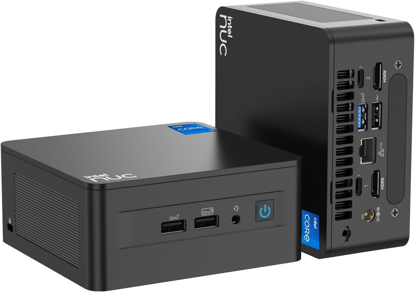 GEEK+ (Upgraded) Intel NUC 13 Pro, Arena Canyon Mini Pc with 13th Gen Core i7-1360P (12C/16T & Up to 5.0GHz), 32GB DDR4 RAM & 1TB NVMe SSD, Support 8K, WiFi6E, BT5.3, 2 x Thunderbolt 4, Windows 11 Pro